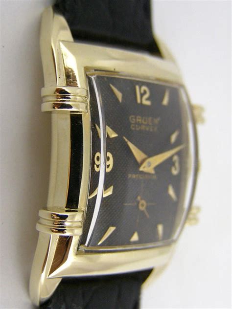 gruen curvex precision watch 1950.